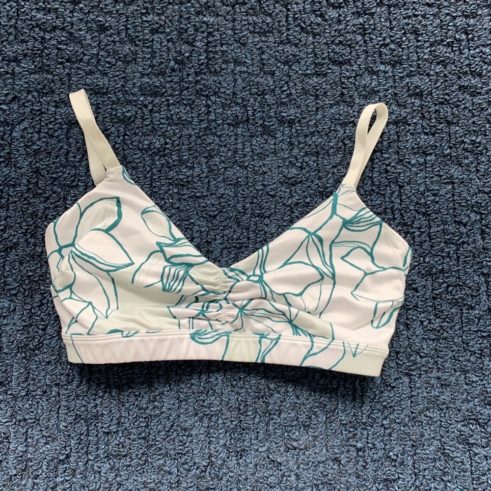 Joy Lab  floral sports bra